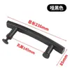 Manija de Puerta de Ducha Manija de Puerta de Baño Acero Inoxidable 304 Manija de Puerta Corredera de Inodoro Manija de Puerta de Vidrio Espaciado de Agujeros 145 mm