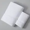 Suministro exclusivo de toallas transfronterizas de Amazon: Toallas suaves y absorbentes 100% algodón, toallas lisas de color engrosadas, juegos de toallas hechos a medida