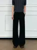 Cinturón de diseño de alta gama con caída, nuevo de otoño para hombre, pantalones casuales de corte limpio, elegantes, versátiles, de pierna recta