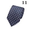 Corbata de 8 cm para hombre Distintiva Bordada Vestido Negocios Casual Animal Moda Estilo Coreano Negro Británico Corbata de Mujer