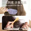 Peine de Plástico con Cojín de Aire para Dar Volumen al Cabello, Peine Masajeador Portátil, Peine de Peluquería, Peine Especial para Mujeres con Costillas, Al por Mayor