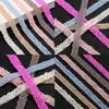 Adhesivo de Doble Cara Adhesivo Termofusible Colorido Abs Redondo Perla Tira Adhesiva Cinta de 1.5 cm de Ancho Zapato Bolsa Calcomanía de Cristal