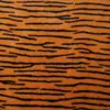 En Stock Patrón Tigre Estampado Piel de Conejo, Patrón Leopardo Piel de Visón, Tela de Ciervo Terciopelo PV, Patrón Animal Juguete de Peluche de Conejo