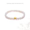 Pulsera de Corazón Estrella Dorada Perla Nuevo Estilo 2026 Exquisita Linda Versátil Elegante Joyería de Pulsera de Corazón Venta al por Mayor