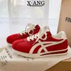 Sapatos de Treino Alemães com Cadarço de Couro Genuíno Femininos 2026 Outono Novos Sapatos Versáteis para Mulheres Emagrecem Visualmente os Pés Esportivos Casuais Sapatos Forrest Gump