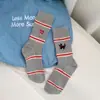Calcetines de Otoño e Invierno para Mujer Estilo Miu Calcetines para Mujer Estilo Coreano Ins Lindos Calcetines Bordados de Cachorro Estilo Académico Calcetines de Felpa de Color Sólido