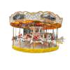 Remolque Móvil Personalizado Equipo de Parque Infantil Grande para Exteriores Feria del Templo Carrusel de Lujo Barco Pirata