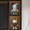 Fabricante Original Ornaments de Urso Violento Galvanizados Processamento e Logo Personalizado Ornaments Cerâmicos Vários Tamanhos Atacado Personalização
