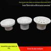 Alto-falante de PVC dreno de piso 50 75mm tubo embutido manga de trompete embutido varanda ralo de piso com porta de inspeção