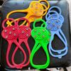 Crampones de Cinco Dientes para Nieve Artefacto Cubierta Antideslizante para Zapatos Forma de Calabaza Ligero Uña de Garra para Nieve Espiga Anticaída Simple Fabricante de Zapatos Stock Listo