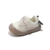 Zapatos Caminadores para Bebé 2026 Primavera/Otoño Nuevos Zapatos Funcionales de Tacón de Color Sólido para Niños Zapatos Casuales Versátiles Deportivos para Niñas