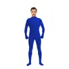 Mono de Halloween de Media Cuerpo Color Naranja Sólido Ropa Base Body de Halloween Zentai Personalización Transfronteriza