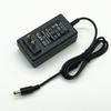 Adaptador de corriente 12V2A 24V2A 3a alimentación de monitoreo monitor LCD calibre europeo calibre británico con luz indicadora