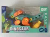 Desmontaje transfronterizo Gashapon Tyrannosaurus Dinosaurio Juguetes Educativos Puesto Puesto Huevos Divertidos Bloques de Construcción DIY Juguetes de Mercado Nocturno Venta al por Mayor