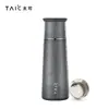 Taza térmica de titanio puro TAIC para mujeres y hombres, taza de agua portátil de titanio de doble capa, taza de té ultraligera de alta calidad, compra grupal con grabado