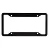 Marco de matrícula de metal estándar de EE. UU. transfronterizo de Amazon, soporte de matrícula para modificación de coche americano, soporte de matrícula de aluminio