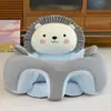 Nuevo Asiento de Aprendizaje para Bebé Infantil Antivuelco Reposabrazos Sofá Pequeño Asiento de Felpa para Practicar Sentarse Entrenamiento Anticaídas