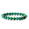 Pulsera transfronteriza de Amazon temu piedra de fuego para hombres y mujeres alto sentido estilo ins punk pulsera joyería pulsera de cuentas