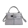 Nuevo Bolso Kelly de Gran Capacidad de Alta Gama Otoño 2025, Bolso Cruzado Versátil de Moda de Lujo de Nicho