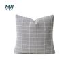 Funda de Cojín Lumbar Qingyan Algodón Tejido Jacquard Sala de Estar Dormitorio Simple Moderno Color Funda de Almohada para Sofá Removible y Lavable