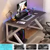 Escritorio de Computadora, Escritorio para Juegos de Escritorio en Casa y Silla, Escritorio Sencillo para Dormitorio, Banco de Trabajo, Escritorio de Estudio, Escritorio de Estudio para Estudiantes, Escritorio de Oficina
