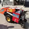 Enleirador multifuncional agrícola autopropelido de empurrar colheitadeira de milho ceifa feno palha arroz