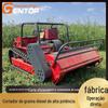 Exportar para a Europa pequeno triturador de grama agrícola fonte fábrica controle remoto cortador de grama rastreador
