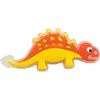 Zapatos de la serie dinosaurio luminoso hebilla de zapato de flor dibujos animados PVC pegamento flexible accesorios para zapatos de epoxi accesorios de hebilla decorativa para zapatos con agujero