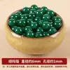 Ágata natural grado 7A cuentas sueltas cuentas redondas semiacabados accesorios DIY tejidos a mano pulseras coloridas con cuentas joyería
