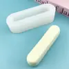 Molde de Silicona para Barra de Leche Larga Molde Hecho a Mano Película Pellizcable DIY Chocolate Horneado Mousse Molde para Pastel