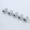 Suministro de fábrica tuerca hexagonal de aluminio energía de torsión tuerca de abrazadera plana de ahorro de energía conector de fijación para muebles personalizados