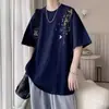 Rojo vino nueva camiseta de manga corta para hombre estilo chino pesada 200g verano marca de moda cleanfit algodón manga 7/7