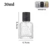 Botella de Vidrio Tallada con Patrón de Piña para Aromaterapia con Tapa de Spray Hueca Multicolor, Botella de Perfume de Gran Capacidad, Botella Vacía Rellenable para Cosméticos