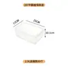 Caja de Almacenamiento Transparente con Tapa abatible Comercial para Conservar la Frescura Plástico de Grado Alimenticio Caja con Tapa abatible Refrigerador Caja Sellada para Porcionar Frutas, Verduras e Ingredientes