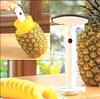 Pelador de Piña de Plástico, Descorazonador de Piña, Cuchillo Pelador, Herramienta de Plástico para Pelar Piña