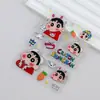 Sky Selecciona una Variedad de Pegatinas de Gelatina de Dibujos Animados de Crayon Shin-Chan, Divertidas Pegatinas Decorativas DIY para Teléfono Móvil, Tablet, Taza de Agua