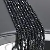 Cuentas de Cristal de Vidrio Planas Brillantes de 4/6/8 mm para Joyería DIY Cuentas Sueltas de Cristal Collar Pulsera