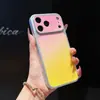 Capa de resfriamento cor de gelatina adequada para Apple 17Pro, estilo ins coreano 16, capa de celular de luxo de alta qualidade 15Pro