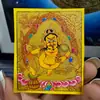 Promoção Quente Xizang Nepalesa Pintada à Mão Pura Thangka Oito Guardiões do Zodíaco Núcleo de Cartão 4*5