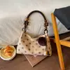 Bolso de Mano de Lunares Moda Coreana para Mujer 2026 Nuevo Bolso Cruzado Simple para el Trabajo Bolso de Hombro Elegante de Alto Valor