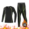 Traje de entrenamiento ajustado para niños, capa base de baloncesto de otoño/invierno para niños, conjunto deportivo, camiseta de manga larga de secado rápido, para fútbol y correr