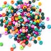 Cuentas Redondas de Porcelana de Color Sólido, Cuentas de Vidrio Barnizado, Accesorios para Bordado de Velos de Boda, Pulsera, Cuentas Pequeñas de Arroz, Accesorios para Kits de Manualidades