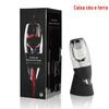 Decantador rápido vinho tinto cor de vinho de fábrica separador de vinho pote para despertar o vinho conjunto de vinho terno de presente bolsa de viagem grátis