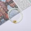 Pulsera del Año del Dragón, recién llegada, bola de masa hervida al vapor de un dragón, estilo chino antiguo, color dorado, pulsera del Año del Dragón, moda simple para mujer para novia