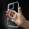 Funda Magnética para Teléfono Móvil Iphone15Pro Apple 17Promax 14Magsafe15 16 Magnética Fuerte Tpu Adecuada