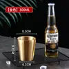 Tazas Personalizadas de Acero Inoxidable 304 para Uso Comercial, Vasos de Cerveza para Bares, Tazas de Café para Restaurantes, Vasos de Agua con Doble Pared Arenados Anti-quemaduras