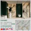 Nuevo Modelo Superficie de Cristal 1200*2400 Fondo Brillante Pared de Fondo Entrada Isla de Jade Azul Mesa Mostrador de Bar Mesa de Café Cristal Azul