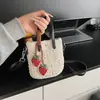 Bolso pequeño de moda para mujer 2026 nuevo modelo para vacaciones en la playa bolso de hombro para teléfono bolso cruzado tejido a mano