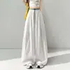Ropa de Mujer Seda de Hielo Secado Rápido Pantalones de Pierna Ancha 2026 Verano Nuevo Sueltos Adelgazantes Casual Bloqueo de Color Ropa de Trabajo Pantalones Deportivos