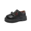 Zapatos para niñas, zapatos de princesa para niños, nuevo modelo 2026, zapatos Mary Jane de otoño para niñas, zapatos casuales de cuero negro